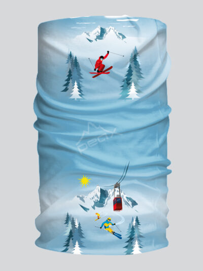 multifunkčná šatka ski mountain