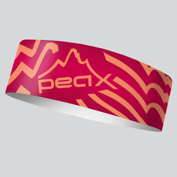 čelenka leto športová peax red 9 cm