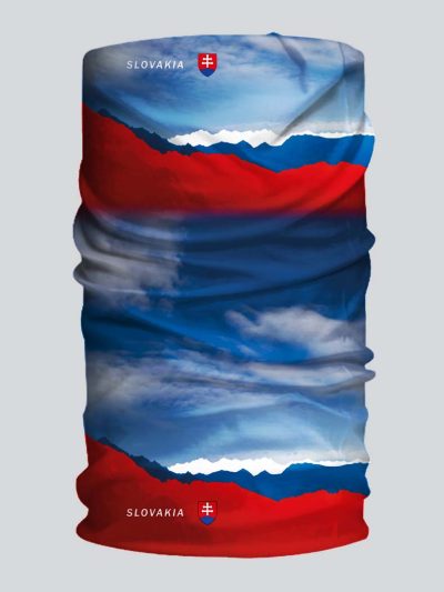 multifunkčná šatka bufka tatry slovakia červená