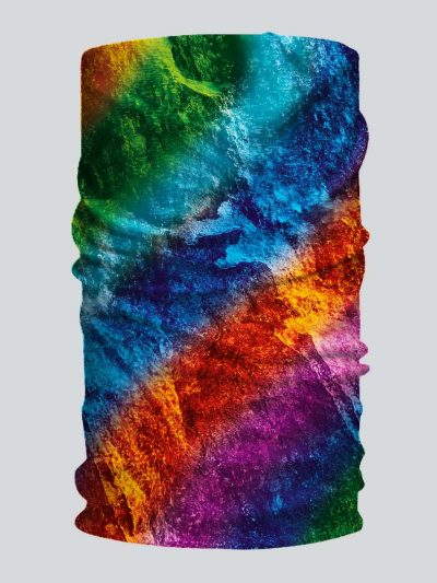 multifunkčná šatka peax ice rocks rainbow