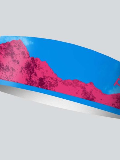 čelenka leto športová peax mountain pink azur 9 cm