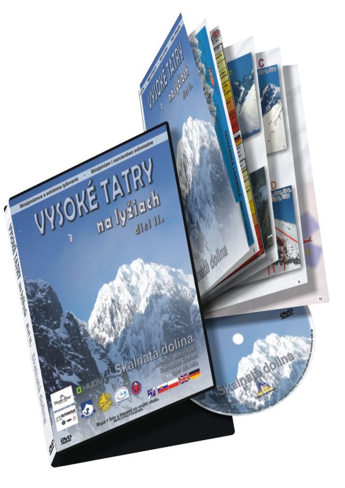 dvd dokumentárny film vysoké tatry zima skalnatá dolina sprievodca