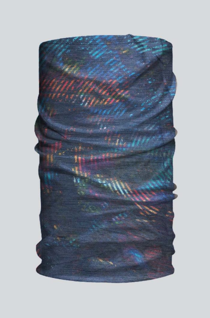 peax multifunkčná šatka bufka merino abstract blue