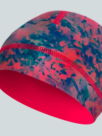 športová čiapka zimná peax ice flowers