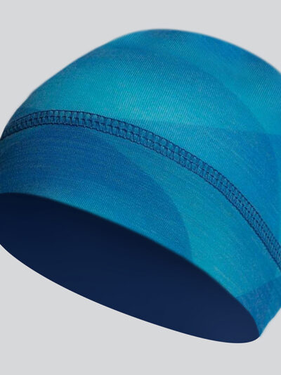 športová čiapka zimná peax merino windows blue