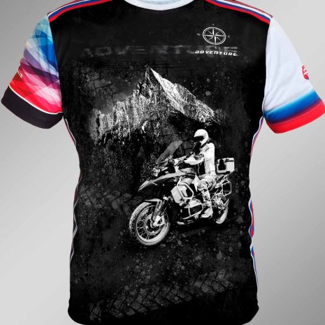 funkčné tričko pánske moto enduro slovakia adventure black jm active
