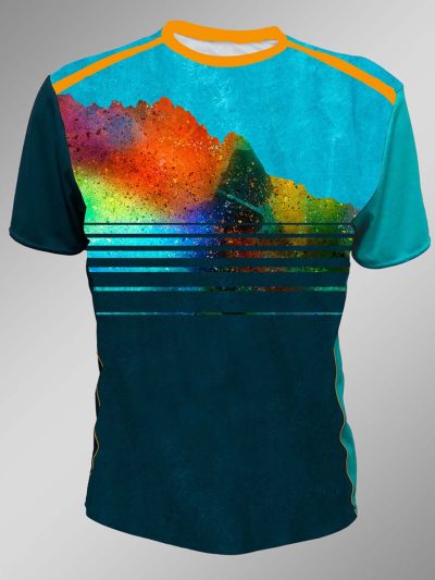 funkčné tričko pánske peax mountain color