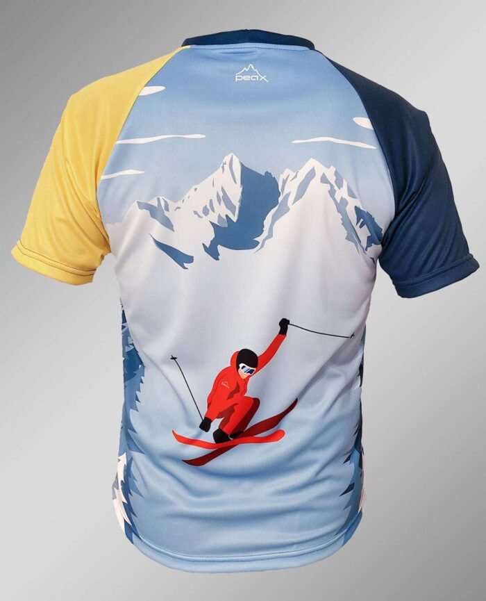 funkčné tričko pánske peax ski mountain