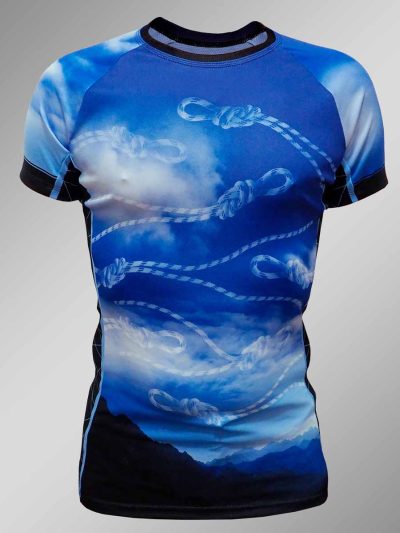 termoprádlo pánske tričko coolmax rope blue jm active