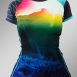 termoprádlo dámske tričko coolmax skialp rainbow jm active