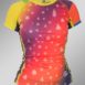 jm active termoprádlo funkčné merino dámske krátky rukáv outdoor mira rainbow