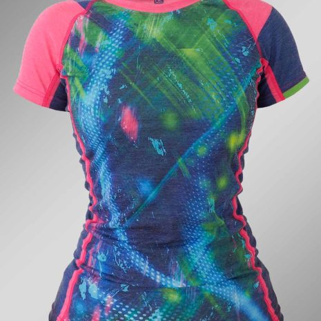 jm active termoprádlo funkčné merino dámske krátky rukáv outdoor ski polaris light