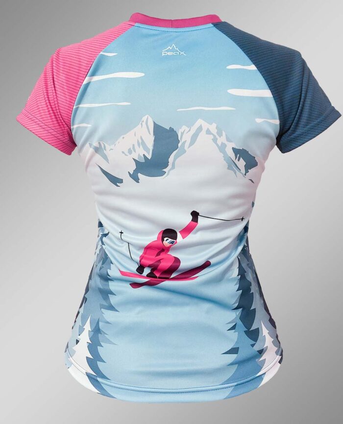 funkčné tričko dámske peax ski mountain winter